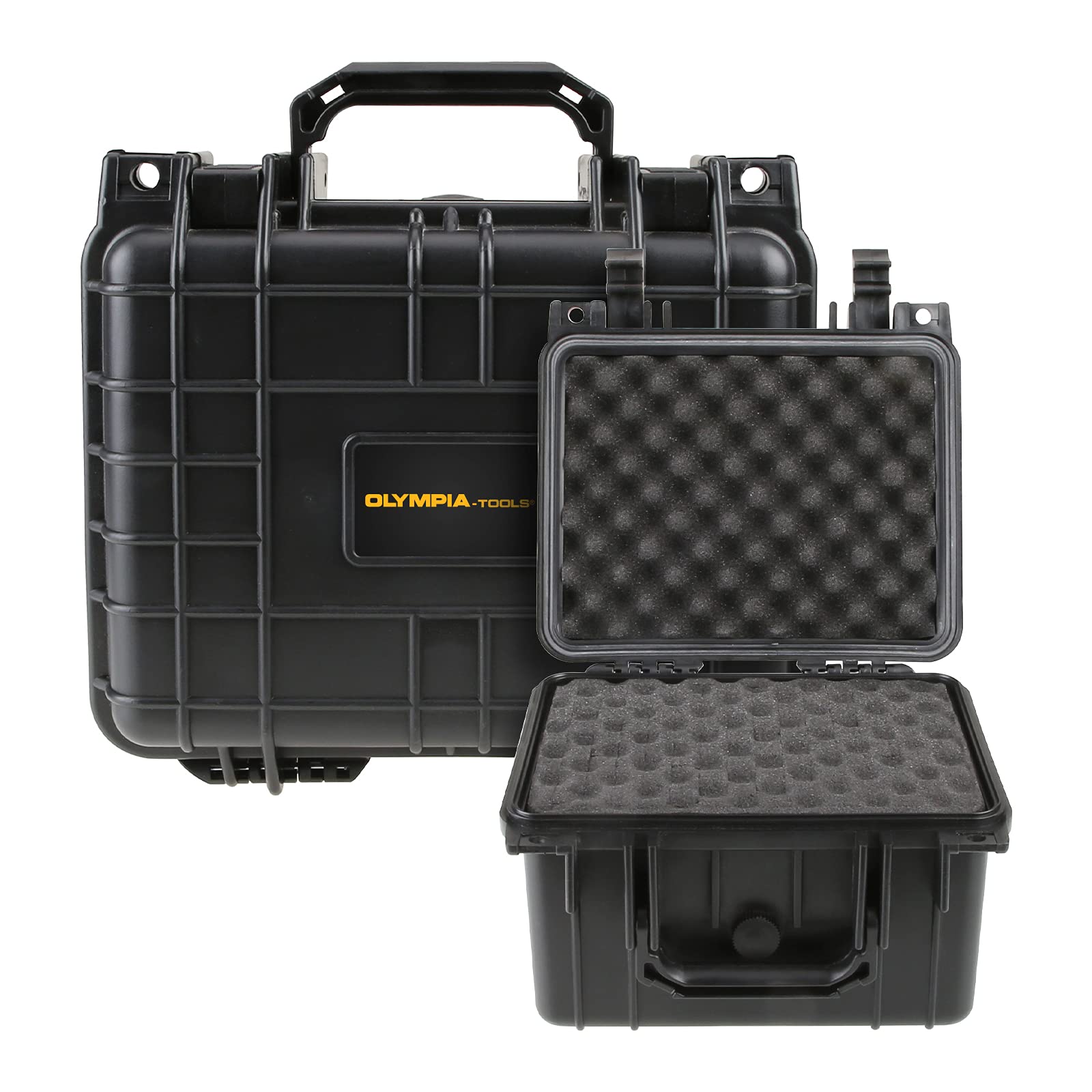 Olympia 10.47" Waterproof Hard Case with DIY Customizable Foam, Fit use of Gear, Equiment, Camera and so on