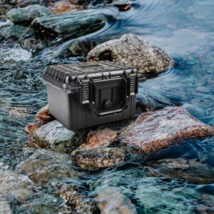 Olympia 10.47" Waterproof Hard Case with DIY Customizable Foam, Fit use of Gear, Equiment, Camera and so on