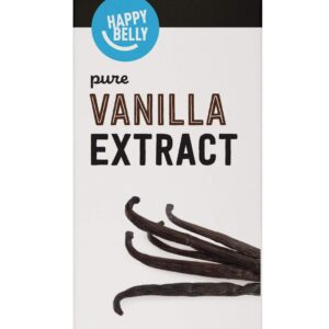 Amazon Brand - Happy Belly Pure Vanilla Extra, 1 fl oz (Pack of 1)