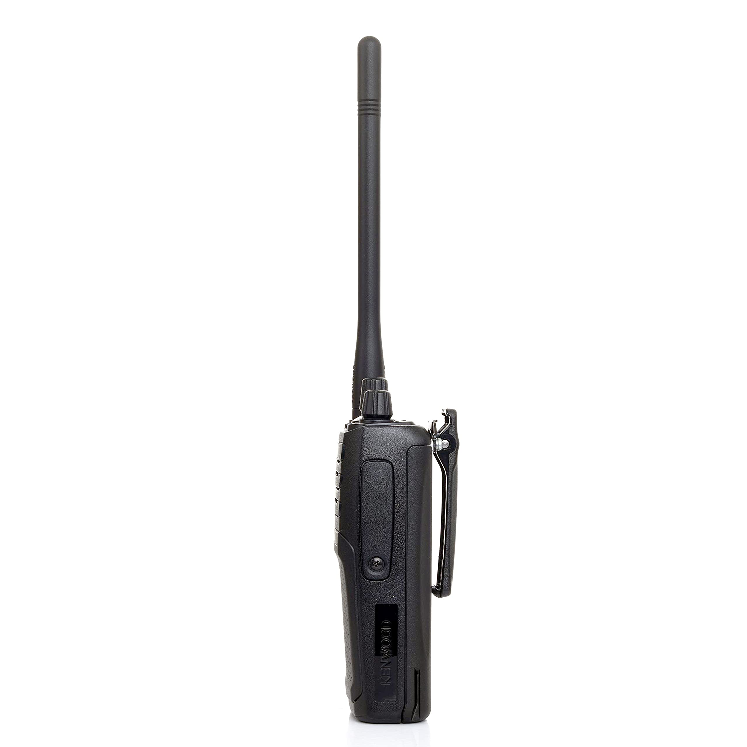 Kenwood ProTalk NX-P1202AV VHF Two-Way Portable Radio (2 W), 64 Channels & 4 Zones, 1,000 mW Loud Speaker, 11 Mil-Spec Standards 810 (C/D/E/F/G) & IP54/55