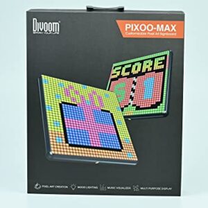 Divoom Pixoo-Max Pixel Display, APP Cellphone Control Display with 32 X 32 Programmable LED Screen for Home Decoration, Business Advertisement