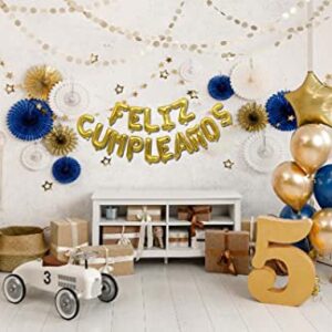 Letter Balloons Feliz Cumpleanos Gold Balloon Happy Birthday Balloons Birthday Banner Decoration Party Decoration Supplies