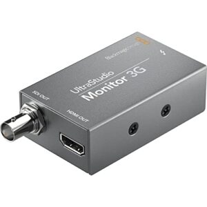 blackmagic design ultrastudio monitor 3g playback device with thunderbolt 3