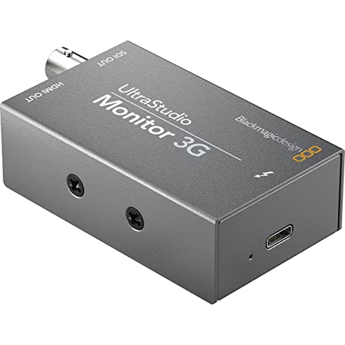 Blackmagic Design UltraStudio Monitor 3G Playback Device with Thunderbolt 3