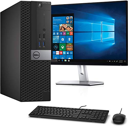 Dell OptiPlex 7040 Small Form Factor PC, Intel Quad Core i5 6500-3.2 GHz,32GB DDR3L RAM, 1TB SSD, WiFi, Windows 10 Pro 64-with 22 LCD Panel(Renewed)