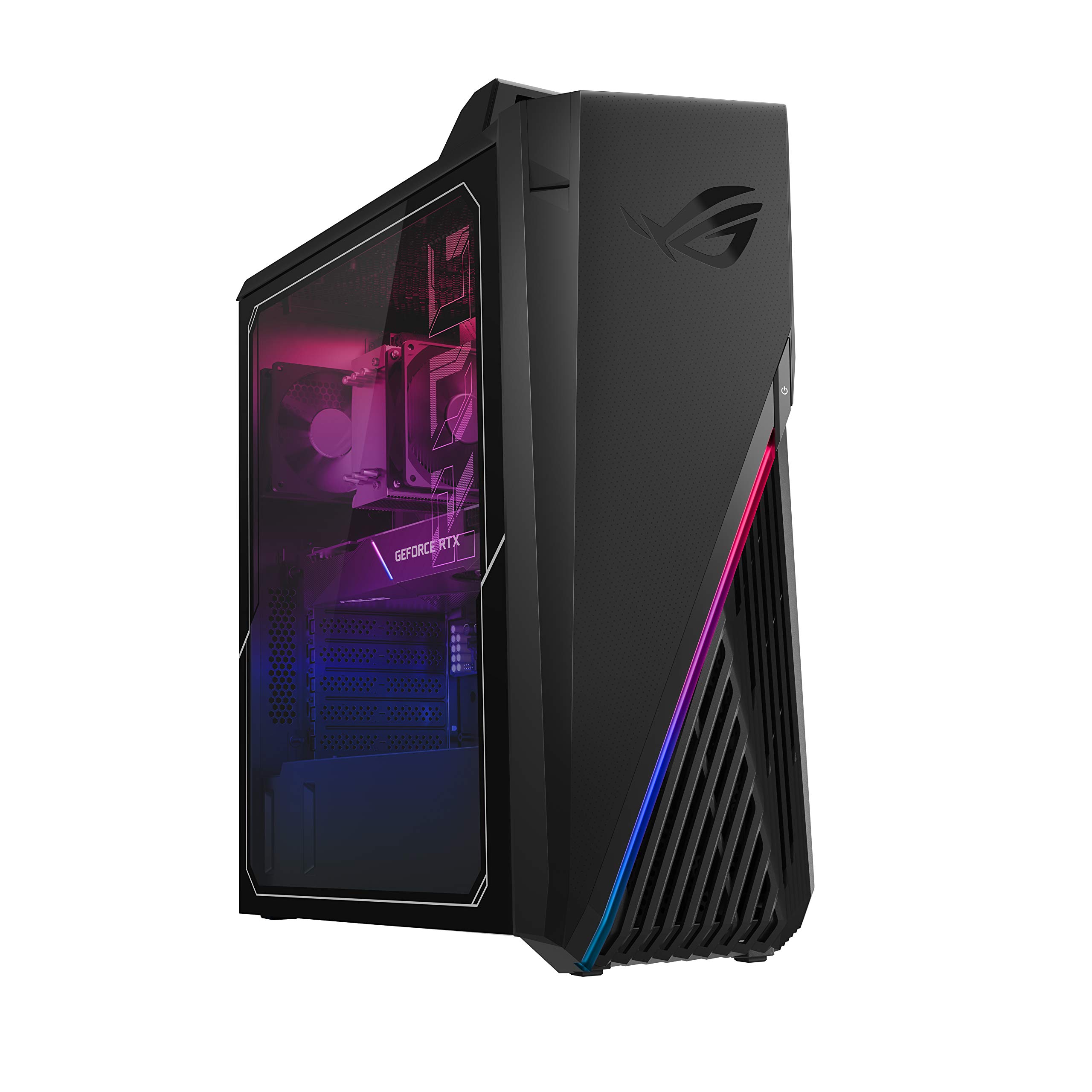 ROG Strix G15CK Gaming Desktop PC, Intel Core i7-10700KF, GeForce RTX 2060 SUPER, 16GB DDR4 RAM, 512GB SSD, Wi-Fi 6, ROG Strix Flare Keyboard & Gladius II Mouse, Windows 10 Home, G15CK-BS764