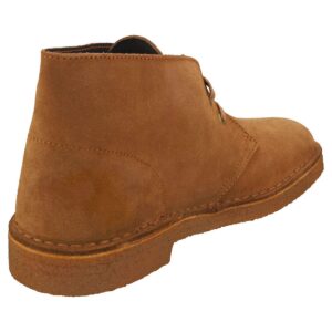 Clarks Originals Mens Desert Boot Suede Cola Brown Boots 8 US