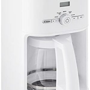 Cuisinart DCC-1120 12-Cup Classic Programmable Coffeemaker, White, 12-Cup, Programmable