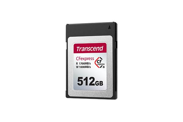 Transcend TS512GCFE820 CFexpress 820 Type B Memory Card for 4K Video Capture