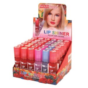 beauty treats lip shiner lipgloss - 3 dz box, case pack of 36