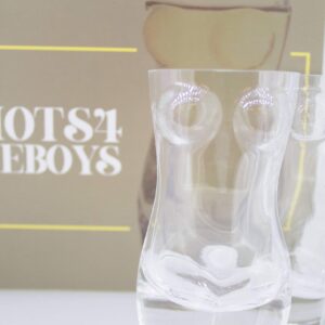 TANGDIAABBCC HOMIEBUDS mcyiqihai 2-Pack Women Body Shaped Shot Glass by Shots4TheBoys ; Perfect funny gift white elephant gift Party Shot Glass