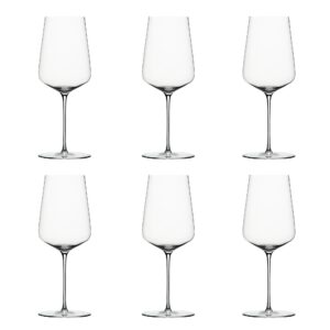 zalto denk'art universal hand-blown crystal wine glasses i set of 6 glasses