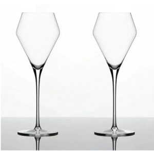 zalto denk'art sweet/dessert hand-blown crystal wine glasses | set of 2 glasses