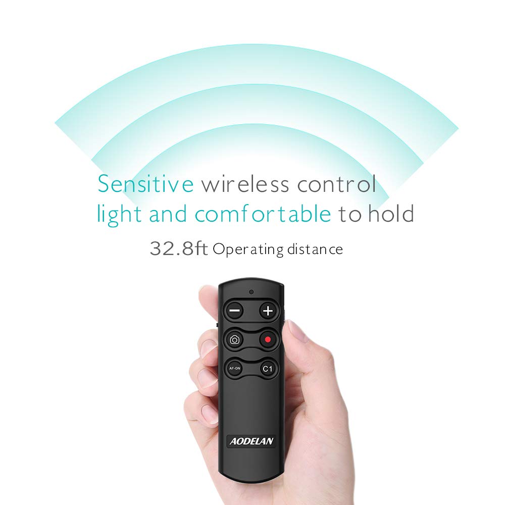 Wireless Shutter Release Camera Remote Control for Sony A7 III, A7R III, A6100, A6400, A6600, RX100 VII, RX0 II, A7R IV, A9, A9 II, ZV-1, ZV-1F,A7C