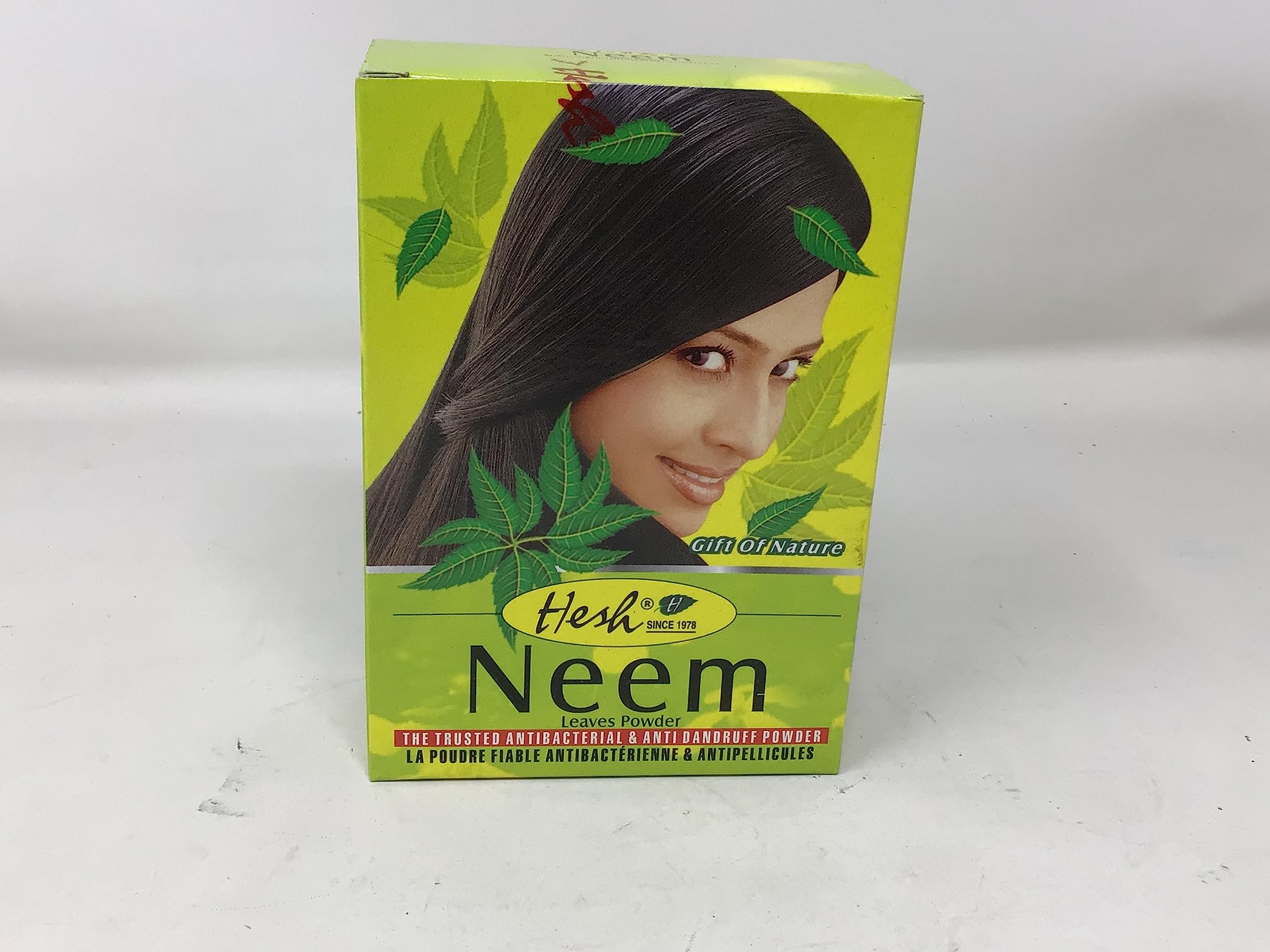 Hesh herbal powder pack of 5 Varieties for Hair- Amla, Aritha, Brahmi, Shikakai and Neem Leaf