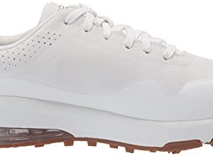 Skechers womens Skech-air Dos Relaxed Fit Spikeless Golf Shoe, White, 8 US