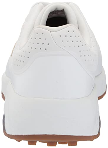 Skechers womens Skech-air Dos Relaxed Fit Spikeless Golf Shoe, White, 8 US