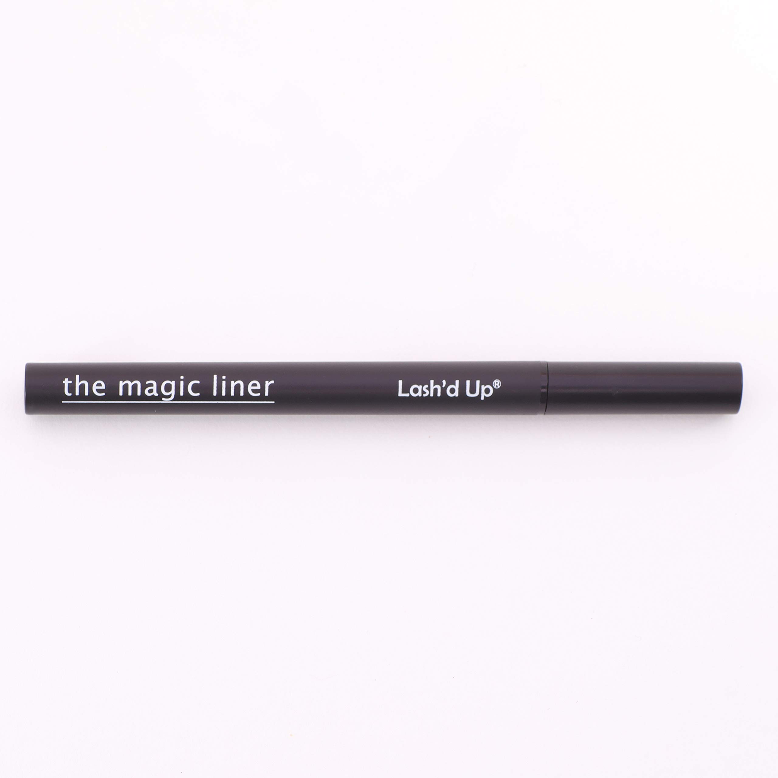 Lash'd Up Lash Glue & Eyeliner Hybrid (Extra-Strength, Black) Glue Liner Pen Waterproof for False Lashes, Strong Hold 0.06 Oz.