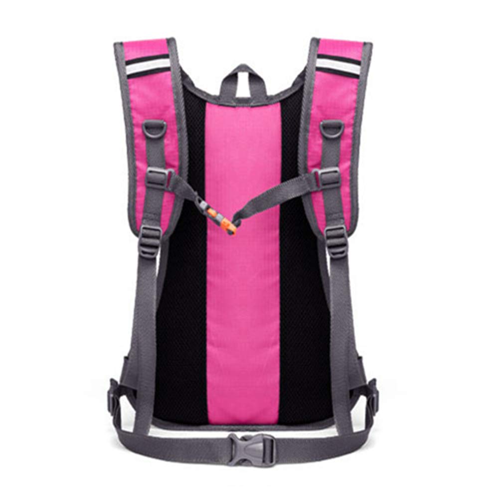 Hydration Backpack with 2L Water Bladder Sports Pack 8L Mini Cycling Daypack Pink