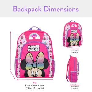 Disney Kids Minnie Mouse Backpack Pink