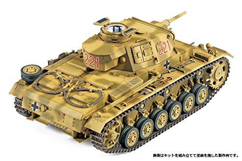 Academy 1/35 German Tank III AUSF.J North Africa #13531 Hobby Model Kits