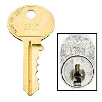 HON 329E Replacement Keys: 2 Keys