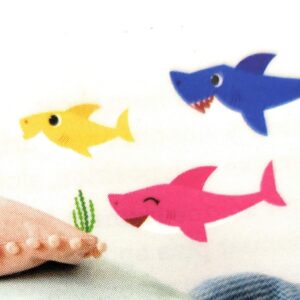 RoomMates Baby Shark Wall Decals - 9 Pieces