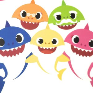 RoomMates Baby Shark Wall Decals - 9 Pieces