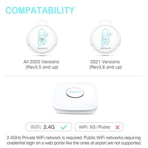 Sense-U Base Station (2.4 GHz) - Compatible with The Sense-U Baby Monitors and Lets You See Your Baby's Sleep from Anywhere (Baby Monitor Not Included)