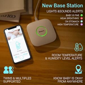 Sense-U Base Station (2.4 GHz) - Compatible with The Sense-U Baby Monitors and Lets You See Your Baby's Sleep from Anywhere (Baby Monitor Not Included)