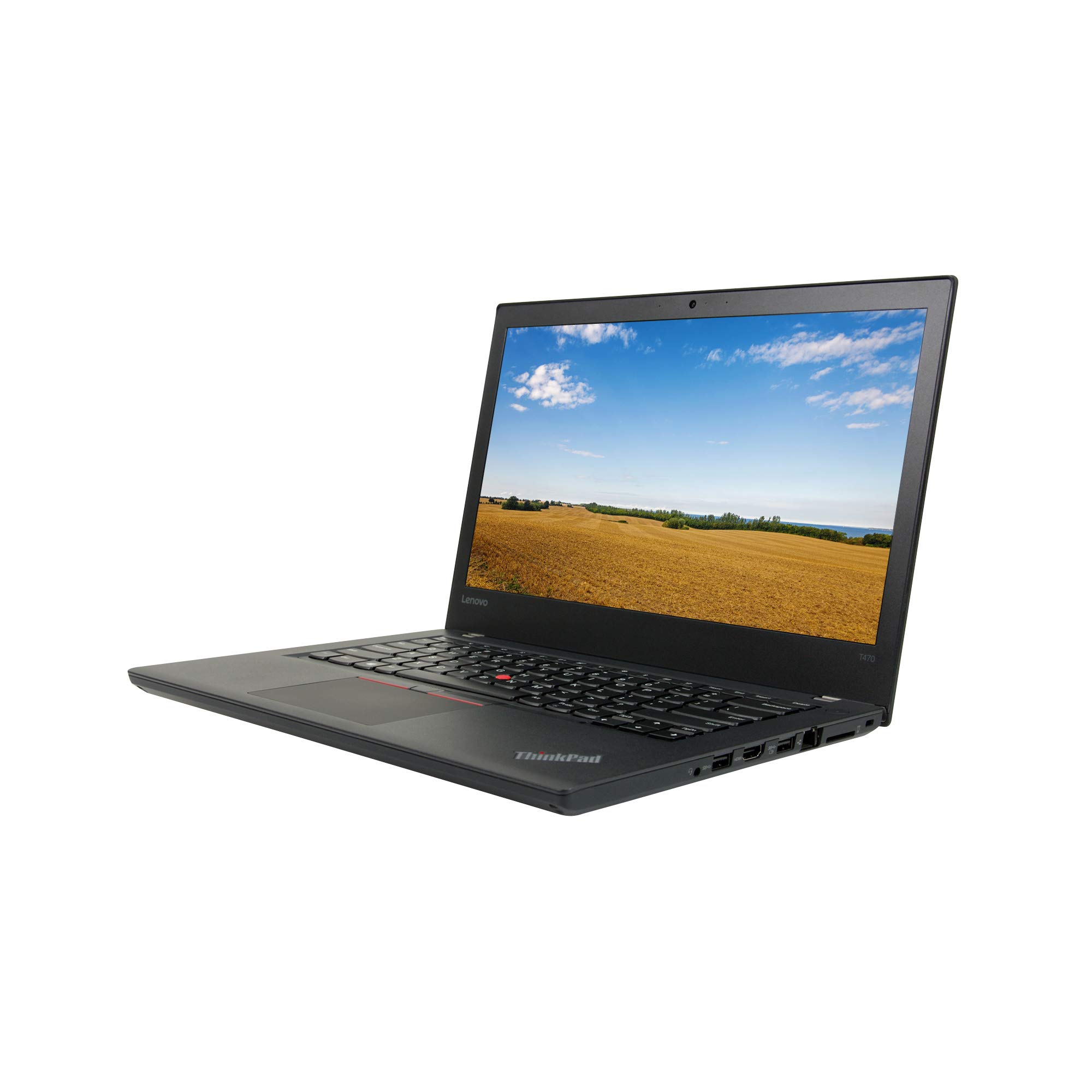 Lenovo ThinkPad T470 14 FHD, Core i5-7300U 2.6GHz, 16GB RAM, 512GB M.2-NVMe, Windows 10 Pro 64Bit, CAM, (Renewed)