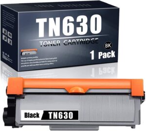 tn630/tn-630(black,1-pack) compatible toner cartridge replacement for brother hl-l2305w hl-l2300d hl-l2315dw hl-l2320d mfc-l2685dw mfc-l2680w mfc-l2700dw dcp-l2540dw dcp-l2520dw printers.