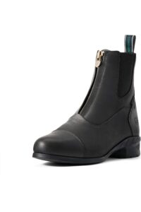 ariat womens heritage iv zip waterproof insulated paddock boot black 8