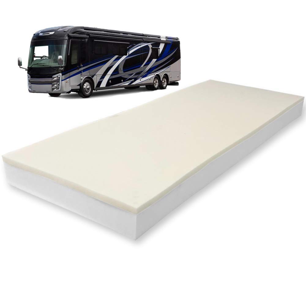 Foamma 3” x 30” x 96” Truck, Camper, RV Memory Foam Bunk Mattress Replacement, Made in USA, Comfortable, Travel Trailer, CertiPUR-US Certified, Cover Not Included