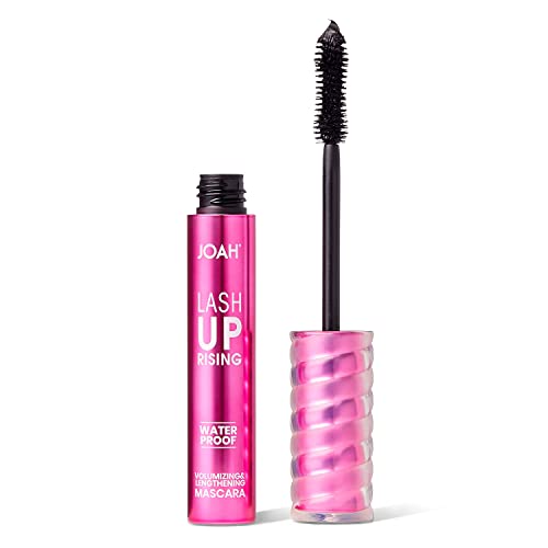 JOAH Lash UPrising Mascara, Washable, Volumizing & Lengthening, Cruelty-Free K-Beauty Makeup, Blackest Black