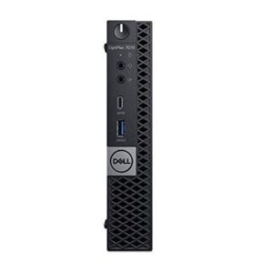 Dell Optiplex 7070 Micro (MFF) PC Intel Core i5-8600T up to 3.70 GHz, 16GB DDR4, M.2 256GB PCIe NVMe, Dual-b and 2x2 802.11ac WiFi, MU -MIMO + Bluetooth 5, Windows 10 Pro (Renewed)