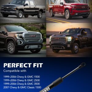 Orion Motor Tech Compatible with 1999-2006 Chevy Silverado Sierra Tailgate Assist, Truck Tail Gate Lift Assist Tailgate Shock Compatible with GMC Sierra 1500 2500 3500 Models & 2007 Classic Models