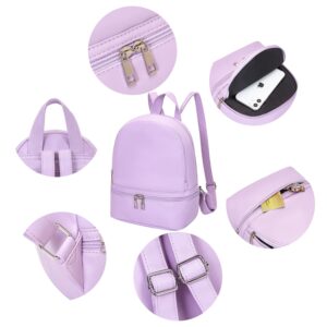 YiXiamo Cute Fashion Mini Backpack Leather for Women