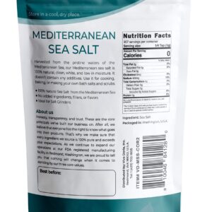 Viva Doria Mediterranean Sea Salt, Coarse Grain, 2 lb