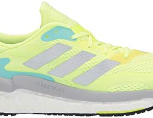 adidas Women's Solar Boost 3 Running Shoes, Yellow/Silver Metallic/Dash Grey, 9.5