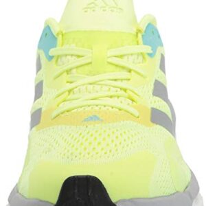 adidas Women's Solar Boost 3 Running Shoes, Yellow/Silver Metallic/Dash Grey, 9.5