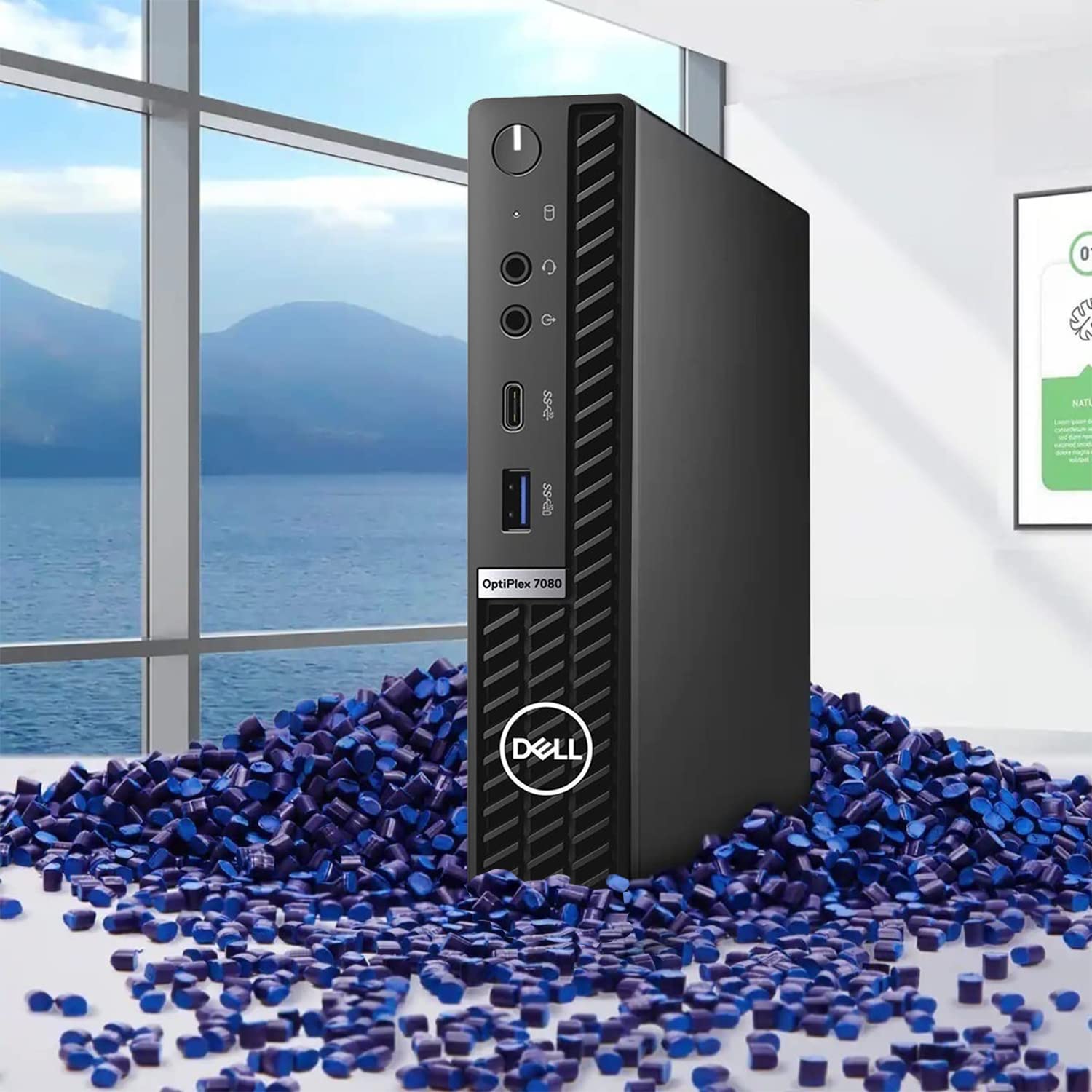 2021 Newest Dell OptiPlex 3080 Micro Form Factor Business Desktop, Intel Core i5-10500T, 16GB DDR4 RAM, 512GB SSD, WiFi, HDMI, Bluetooth, Wired Keyboard&Mouse, Windows 10 Pro