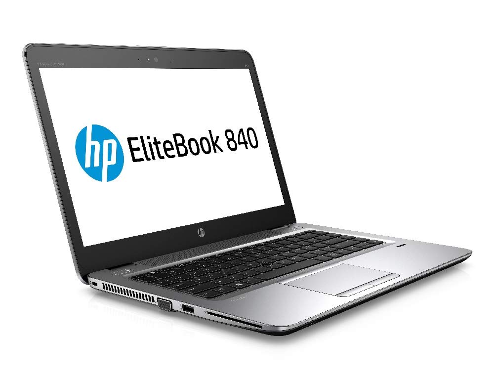 HP Elitebook 840 G5 - 14 FHD - i7-8650U Quad Core - 16 GB RAM - 256 SSD - Bluetooth - WiFi - Webcam -Windows 10 Pro 64 (Renewed)