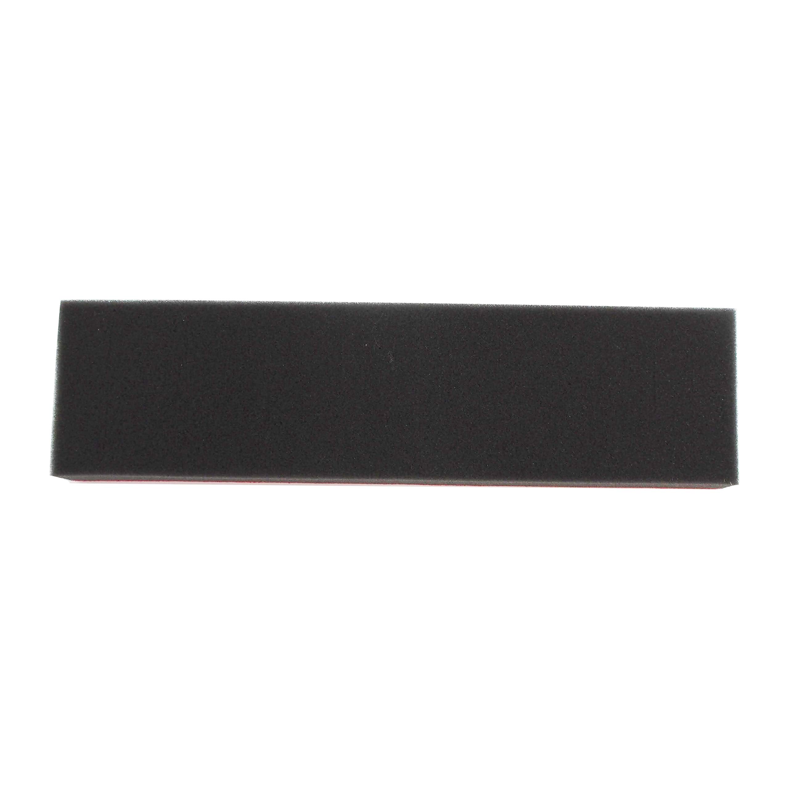 N'icePackaging 2 Qty - USA Deluxe Midnight Black 16 Slot Bangle Foam Insert Display - for Trays/Jewelry Cases - 6 Colors - Standard Size 14 1/4" x 3 3/4" x 1 1/8"