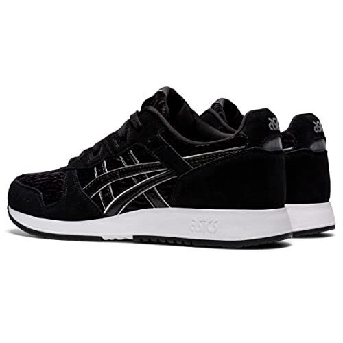 ASICS Women's Lyte Classic Shoes, 8.5, Black/Pure Silver