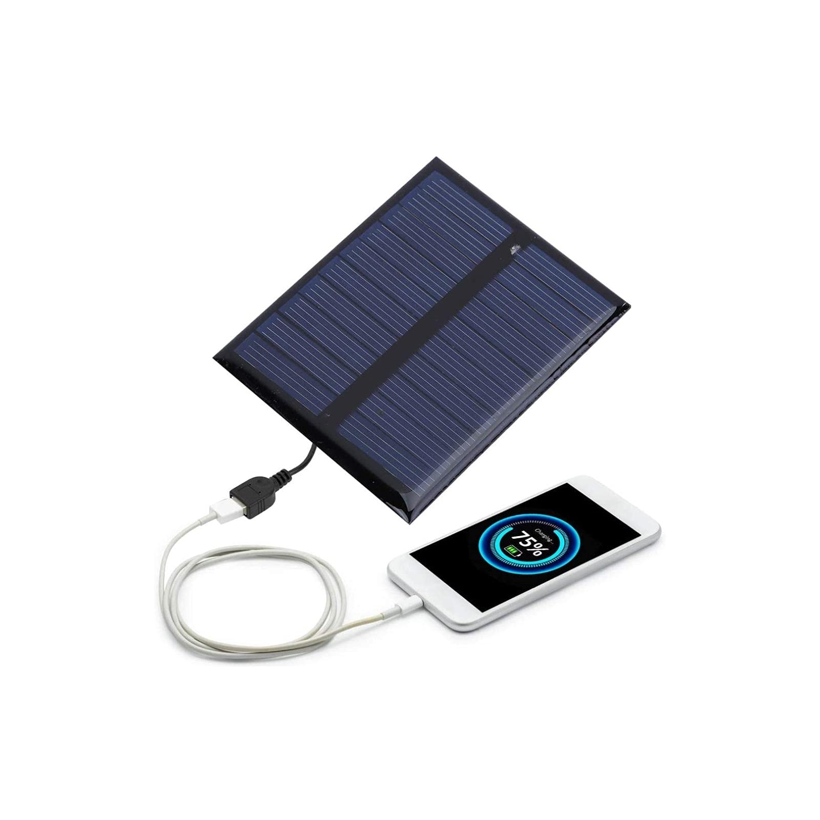 Portable Solar Panel, 0.5W Solar Panel Charger, for Low-Power Appliances Advertising Lights Outdoor Generators Portable Power