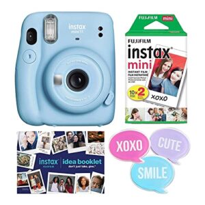 fujifilm instax mini 11 bundle - sky blue (600021729)