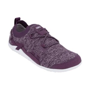 Xero Shoes Women's Oswego Knit Casual Shoe - Lightweight Zero Drop Barefoot Shoe, Vintage Violet, 6.5