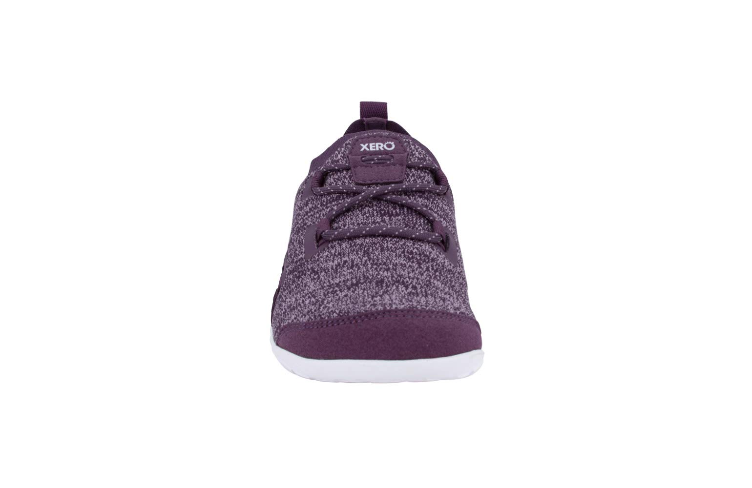 Xero Shoes Women's Oswego Knit Casual Shoe - Lightweight Zero Drop Barefoot Shoe, Vintage Violet, 6.5