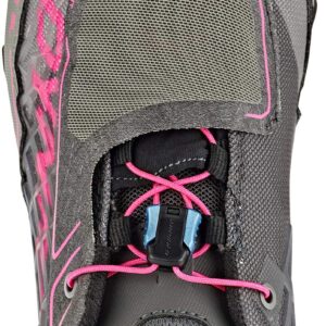 Dynafit Women's Feline SL GTX Trail Running Shoes Carbon/Flamingo 8